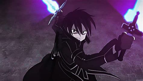 Kirito | Sword Art Online | #SAO | #anime | (gif) Manga Anime, Top 5 ...