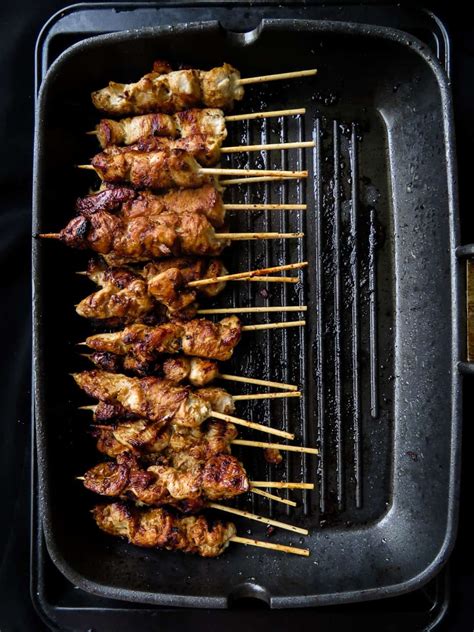 How to make stove-top/grill pan chicken satay. | Island smile