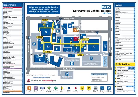 Northampton General Hospital Map - Map Of The World