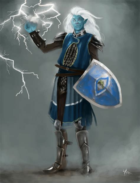 Air Genasi Art