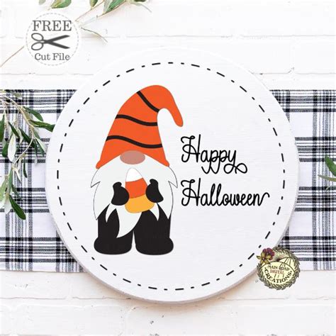 Halloween Gnome Free SVG - Main Road Digital Creations