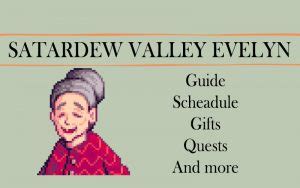 Stardew Valley Evelyn guide: gifts, events and more | Stardew valley