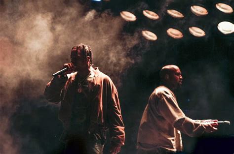 Kanye West Joins Travis Scott Onstage During ‘Utopia’ Rome Concert