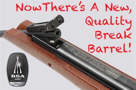 New BSA Meteor Super Break Barrel Air Rifle Available