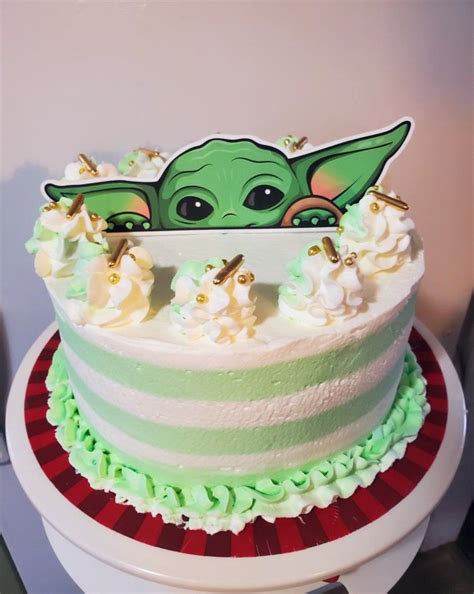 Baby Yoda Birthday Cake Ideas