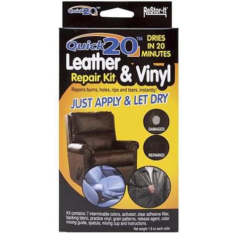 Shop As Seen on TV Re-Stor It Quick 20 Leather and Vinyl Repair Kit - Free Shipping On Orders ...