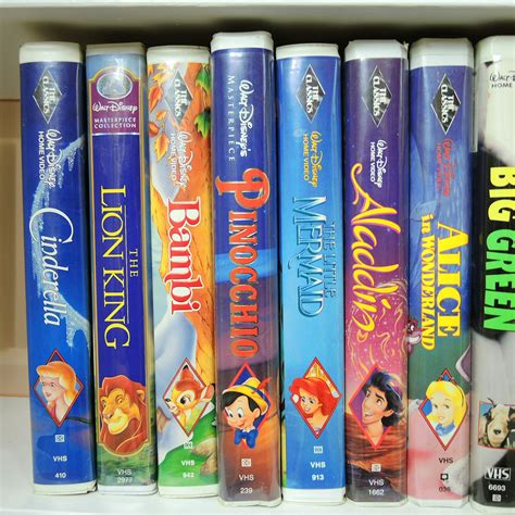 Assortment of VHS Tapes Featuring Walt Disney | EBTH