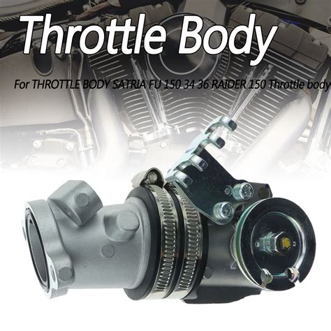 THROTTLE BODY motorcycle racing raider SATRIAFU150 Belang 150 Raider 150 fi R150 fi FU 150 GSX-R ...