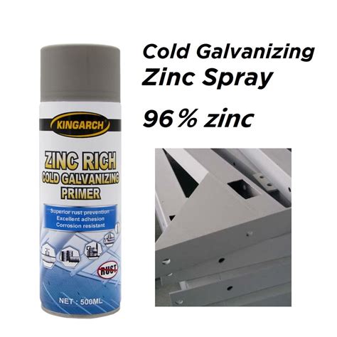 Grey Zinc Cold Gal Spray Paint Cold Galvanizing Spray Paint Over Rust ...