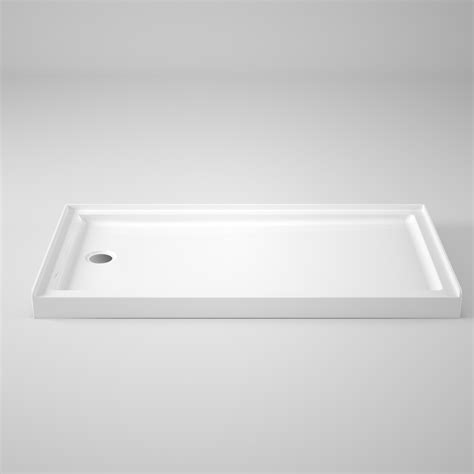 Rectangular Acrylic Shower Tray 60X32′′ Shower Base left Waste Hole for Canada Market From China ...