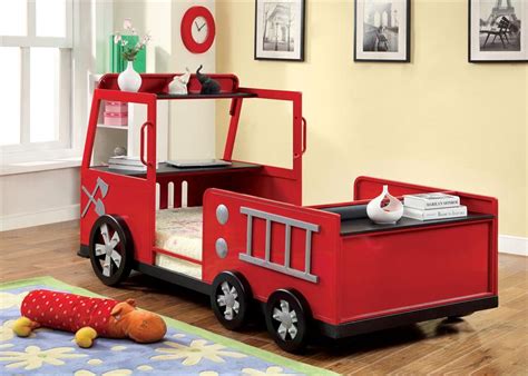 Fire Truck Twin Bed CM7767