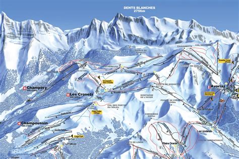 Plans des Pistes | Les Gets-Morzine & Les Portes du Soleil