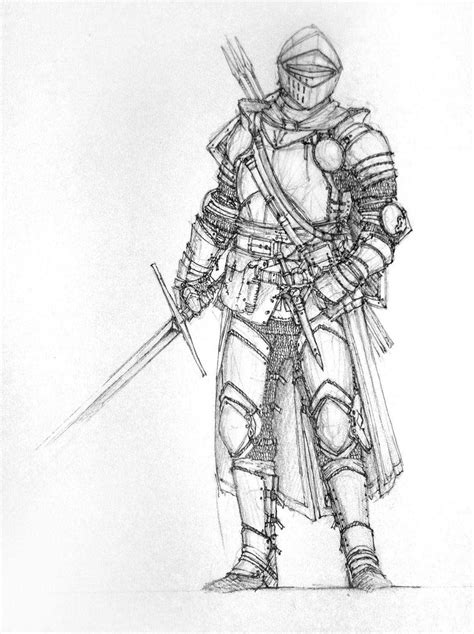 Medieval Armor Drawing at PaintingValley.com | Explore collection of Medieval Armor Drawing