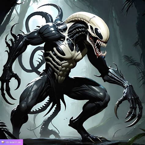 Anti Venom Xenomorph/ Predator Hybrid by Sostitanic1912 on DeviantArt