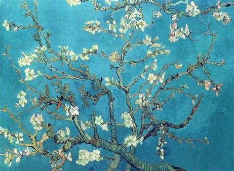 Branches with Almond Blossom, 1890 - Vincent van Gogh - WikiArt.org