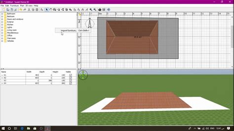 SWEET HOME 3D ROOF TUTORIAL MEMBUAT ATAP - YouTube