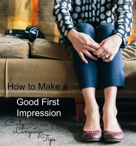 How to Make a Good First Impression - Tips from Body Language Expert Tonya Reiman - Thrifty Jinxy