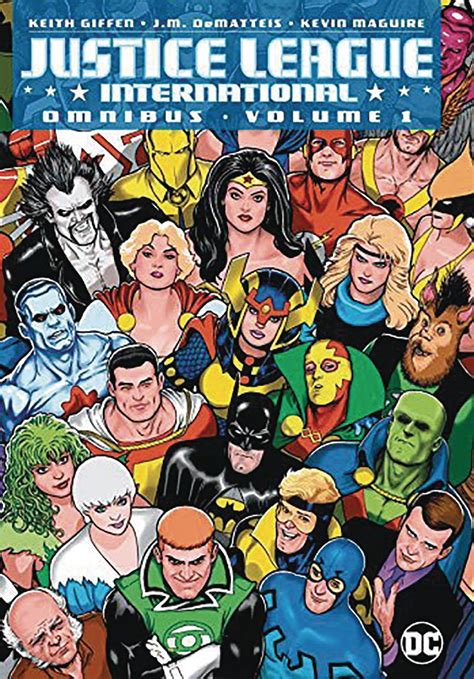 APR170428 - JUSTICE LEAGUE INTERNATIONAL OMNIBUS HC VOL 01 - Previews World