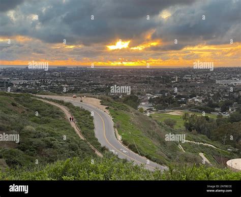 View from the Baldwin Hills Overlook in Los Angeles, CA Stock Photo - Alamy