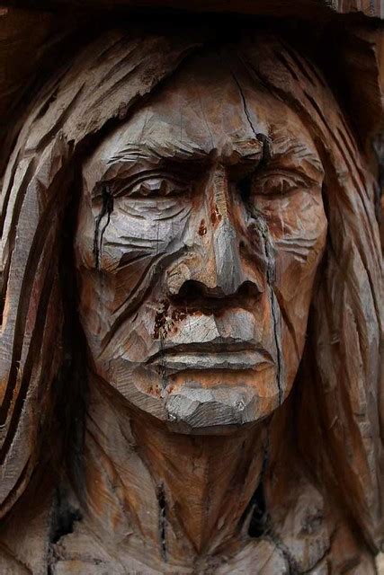 Wood Carving: American Indian | Flickr - Photo Sharing!