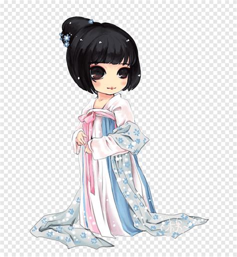 Free download | China Chinese Girl Hanfu Chinese clothing Anime, Hand ...