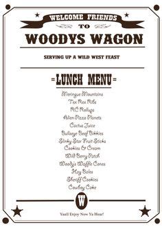 13 Western dinner menus ideas | western theme party, western parties, cowboy party