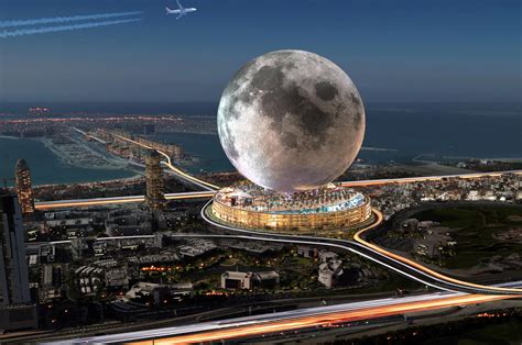 Ce projet de station lunaire à Dubaï vous permettra de visiter l'espace sans quitter la planète ...