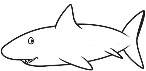 Shark Template - ClipArt Best