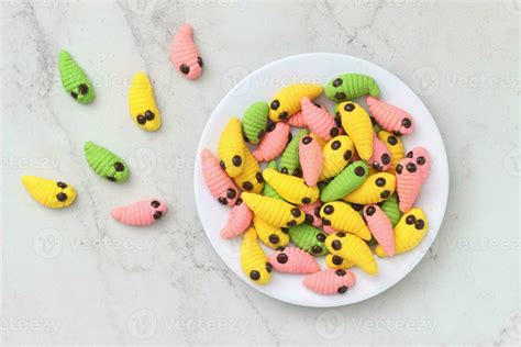 caterpillar cake with various colors. 24311810 Stock Photo at Vecteezy