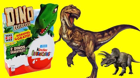 SURPRISE EGGS Dinosaur Surprise Eggs dino zeitreise Surprise Egg YouTube Video - YouTube