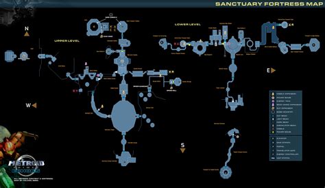 Game maps - Metroid Prime 2: Echoes (Metroid Recon)