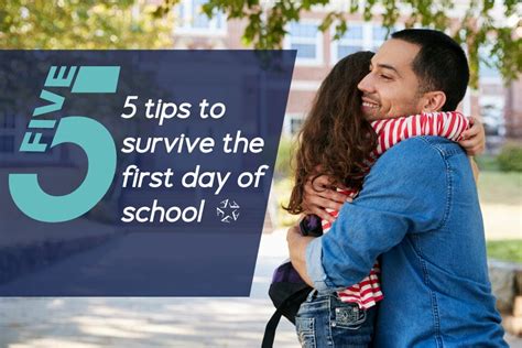 5 tips to help parents survive the first day of school