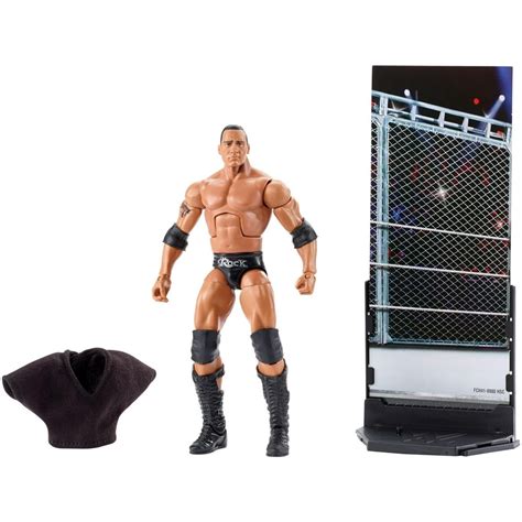 WWE Elite Collection Flashback The Rock Figure - Walmart.com - Walmart.com