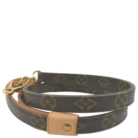 LOUIS VUITTON Monogram Canvas Strap Brown