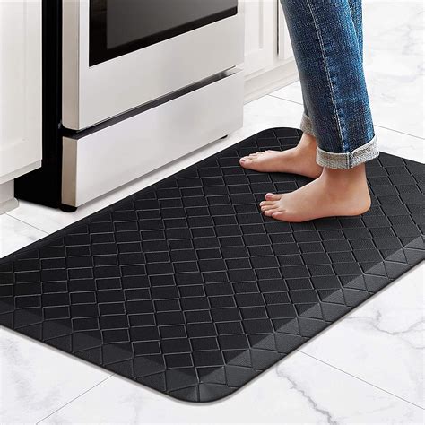 Husfou Anti Fatigue Kitchen Rug, Non Slip Waterproof Cushioned Mat for ...