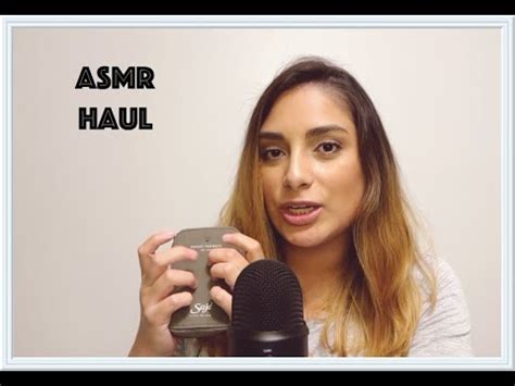 ASMR Haul - YouTube