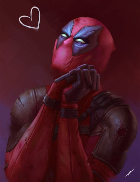 ArtStation - Deadpool in Love