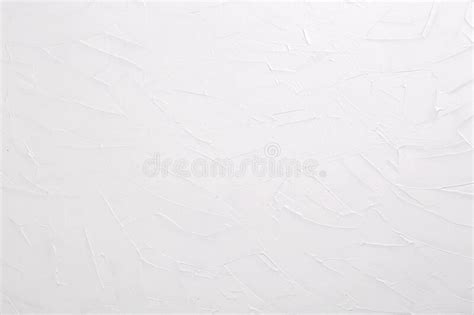 Abstract Background Texture of Strokes of White Art Paint Stock Image ...