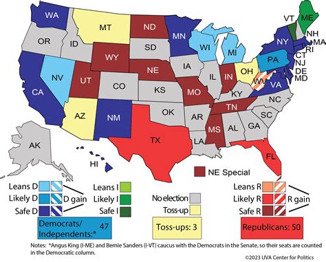 2024 Senate – Sabato's Crystal Ball