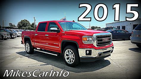 2015 GMC SIERRA 1500 CREW CAB SHORT BOX 4-WHEEL DRIVE SLT Z71 - YouTube