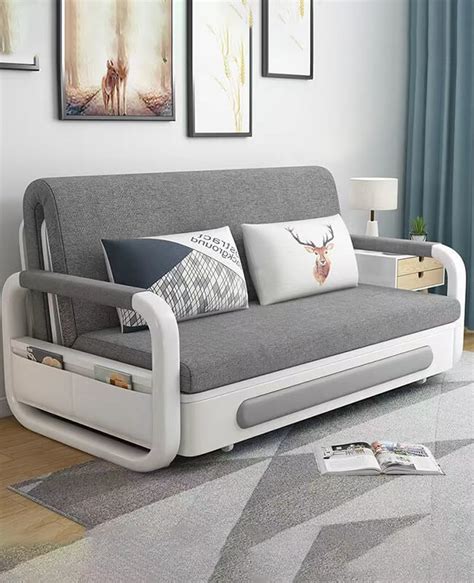 Pull Out Sleeper Sofa Bed Couch | 2 seater Folding Sofa Bed