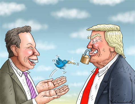 MUSK LIBERATES TWITTER | Cartoon Movement