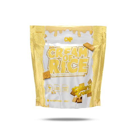 Cream of Rice 2kg - 80 Servings - Vanilla Custard Cream – CNP PROFESSIONAL