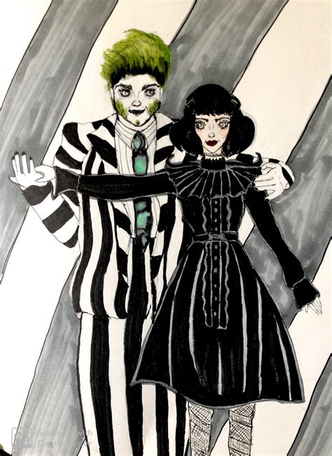 Pin on Beetlejuice fan art