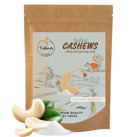 SALTED CASHEWS - Cashews and more