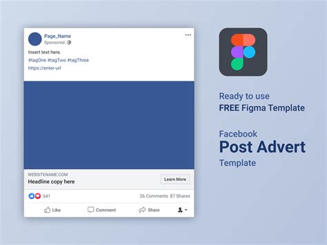 Facebook Ad Mockup for Figma - Freebie Supply