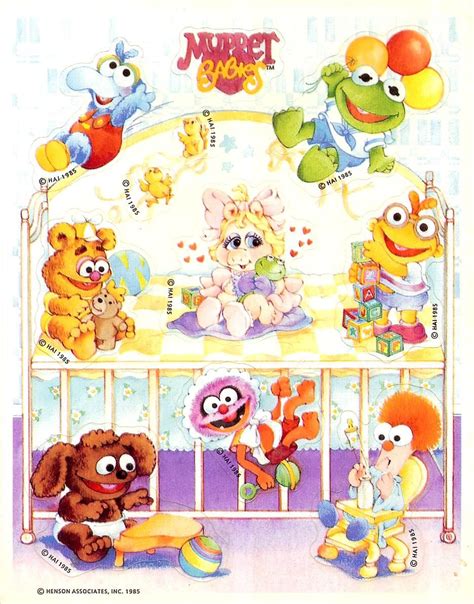 Muppet Babies stickers (Hallmark) | Kindheit, Sr1, Mein kleines pony