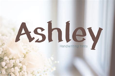 Ashley Font by PeamCreations · Creative Fabrica