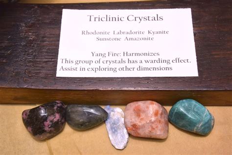 Triclinic Crystal Structure Gemstone Kit Triclinic Crystals - Etsy