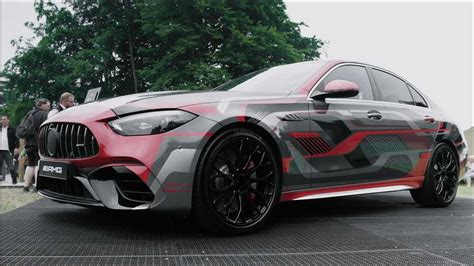 2023 Mercedes-AMG C63 Made A Low-Key Appearance At The Goodwood FoS